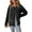 Y Black, variant on Eytino Denim Jackets for Women Oversized Jean Jacket with Contrast Trim Long Sleeve Button Down Jean Coat with Pockets Outerwear