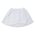 thumbnail image 3 of YONGHS Kids Girls Ballet Dance Skirt Skating Over Scarf Chiffon Wrap Skirts White 10-14, 3 of 7