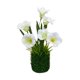 thumbnail image 2 of Planta en maceta de bonsái artificial Flor de seda simulada para decoración del hogar, decoración de escritorio de oficina y centro de mesa de bodas, 2 of 6