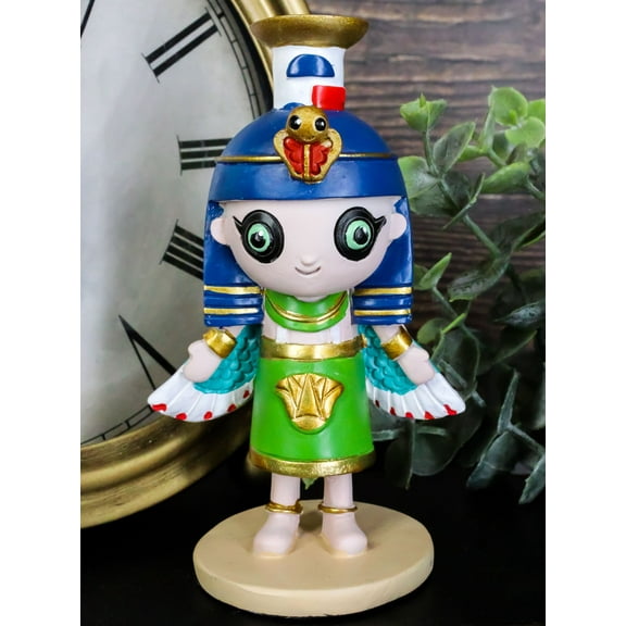 Ebros Weegyptians Egyptian Chibi Nephthys Protective Goddess Statue 4"H Figurine