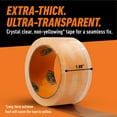 thumbnail image 6 of Gorilla Crystal Clear Tape, 1.88” x 18 yd - Weather Resistant for Indoor or Outdoor Projects and Repairs, 6 of 10