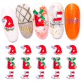 thumbnail image 2 of Colgantes de uñas WOKOTO Christmas de aleación para decoración de uñas, 30 unidades, 2 of 8