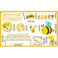 thumbnail image 5 of Bee Birthday Decorations,113 Pcs Bee Party Decorations and Tableware Set- Bee Party Plates Cups Napkins Tablecloth & Happy Birthday Bee Banner Balloons Cake Toppers etc Bee Birthday Party Decorations, 5 of 8