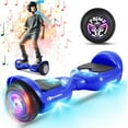 thumbnail image 1 of Gyrocopters Prime Tout Nouveau Hoverboard 2026 / Vitesse jusqu'à 15 Km/h / Roues de 6,5 Po / Capacité de Poids de 165 Lb / Certifié UL2272 avec Haut-Parleur de Musique Sans Fil (Bleu), 1 of 8