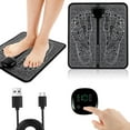 thumbnail image 2 of POINTERTECK Foot Massager Mat Electric Foot Massager Pad EMS Feet Massage Machine Portable Vibrating Foot Relax Mats with 8 Massage Modes and 19 Intensity Levels for Home and Office Use, 2 of 6