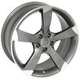 thumbnail image 4 of OE Wheels AU29 19 Inch Rim Fits S4 Style 5x112 19x8.5 Gloss Gunmetal Machined - Hollander 58867 (1), 4 of 5