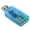 Blue, variant on External Usb Sound Card For Enhanced Audio Experience 5 1 Channel Support With Xear 3D Technology For Pc And Laptop Use