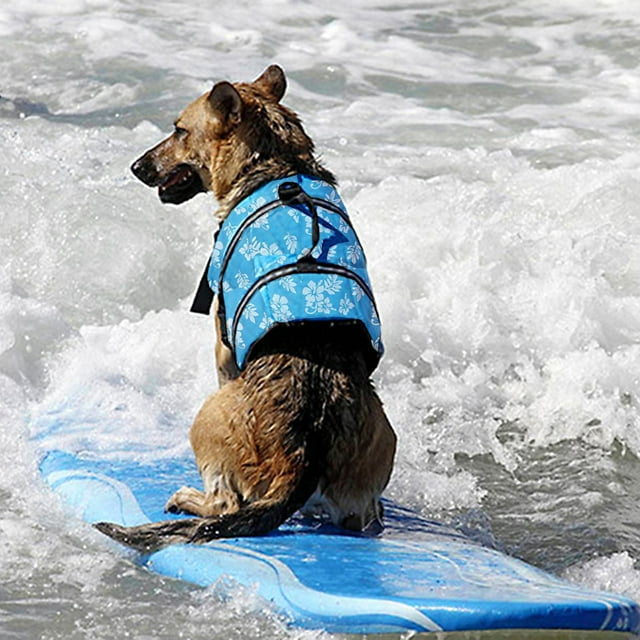 TopLLC Pet Dog Life Swimming Jacket Float Vest Buoyancy Aid Vest Costume