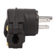 thumbnail image 4 of Conector de alimentación de Audio, codo HiFi, cobre rojo puro, chapado en rodio, conector de alimentación de CA, enchufe macho de EE. UU., 100-250V, 4 of 10
