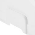 thumbnail image 3 of SEWCHICS Pet Litter Box White Plastic Rectangle Cage Toilet for Rabbits Hamsters Guinea Pigs, 3 of 8