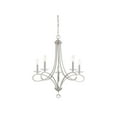 thumbnail image 3 of Trade Winds Lighting 5-Light Chandelier In Brushed Nickel, 3 of 6