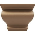 thumbnail image 2 of 7"W x 14"D x 7"H Wide Scroll Rough Cedar Woodgrain TimberThane Corbel, Primed Tan, 2 of 6