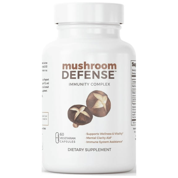 Mushroom Defense Immunity Complex 60 Vegetarian Capsules