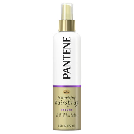 Pantene Pro-V Volume Lasting Hold, Body & Softness Texturizing Non-Aerosol Hairspray, 8.5 fl (Best Hairspray For Long Lasting Curls)