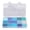 Blue, variant on Xirurus Glass Seed Beads 15 Compartments Sorted Storage Box Packaging Jewelry Making Kit for DIY Handicraft Projects Light Green (6.9 x 4.0 inches / 17.4 x 10.2 cm)