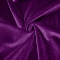 thumbnail image 6 of Efsteb 2025 Dresses for Women Trendy Hight Waist Pleated Velvet Dress Long Sleeve V Neck Cocktail Dress Mini Prom Dress For Wedding Guest (Purple,S), 6 of 7