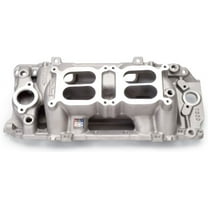 Edelbrock Manifold Dual Quad RPM Air Gap BB Chevy Oval Port