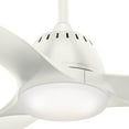 thumbnail image 2 of Hunter Casablanca 44" Ceiling Fan w/ LED Lights and Remote Control, Fresh White, 2 of 5