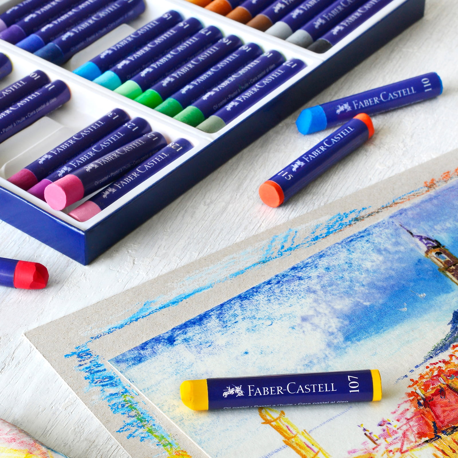 Faber-Castell Oil Pastels Set, 12 Packs: 24 ct. (288 total)