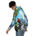 thumbnail image 3 of Ninjago Men'S Hoodie With Color Drawstrings Sweatshirt Hooded Pullover Print Winter Coat Jacket X-Large, 3 of 9