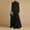 Black plus size maxi dresses a1, variant on Women Plus Size Maxi Dresses Long Sleeve High Neck Loose Flowy Solid Casual Basic Summer Church Beach Vacation Dresses, Blue L