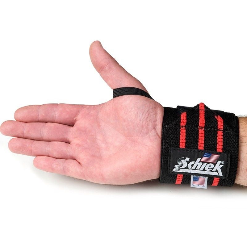 Schiek Line Wrist Wraps 24 inch White/