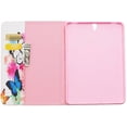 thumbnail image 5 of Allytech Galaxy Tab S3 9.7" T820 T825 Case, PU Leather Slim Fit Lightweight Protective Shockproof Cards Slots Wallet Case Inner TPU Back Cover for Samsung Galaxy S3 9.7" T820, Butterfly, 5 of 7