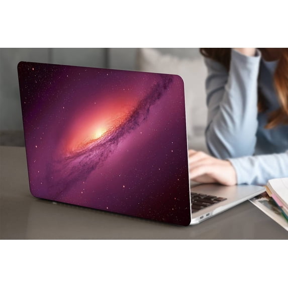 KSK KAISHEK Only for Old MacBook Air 13 inchs Case 2017 - 2010 Release Model A1369 A1466, Plastic Hard Shell Case Cover, Galaxy A 0343