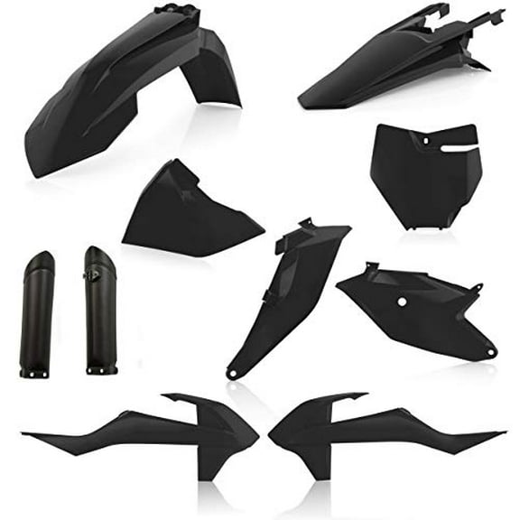 Acerbis Full Plastic Kits For Ktm - Black (2686020001)