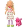 Manhattan Toy Fruit Scented 13" Groovy Girls Soft Plush Manhattan Doll With Pet For Play Room Bed Time Travel