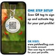thumbnail image 4 of Pet Dwelling Smart NFC-QR Code Pet ID Tag - Dog Tags - Cat Tags - Online Pet Profile - Instant Email Alert - Scanned QR Tag GPS Location(STR-Infinity), 4 of 6