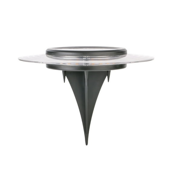 Eoozwa Solar Ground Lights 6 Inch Disk LED Landscape Spotlights IP65 Waterproof Auto On Off 450mAh Battery Pathway Driveway Patio Garden Lawn Decoration Warm White