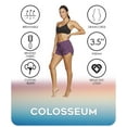 thumbnail image 6 of Colosseum Active Women's Simone Cotton Blend Yoga and Running Short Large Evening Blue, 6 of 10