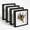 Black-8x10, variant on 4 Pack 5x5 Shadow Box Frame Display Casesdeep Boxes