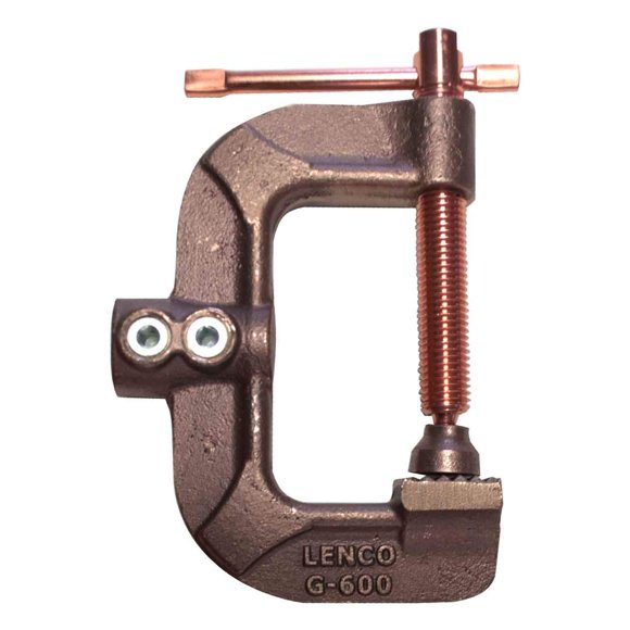 Lenco 02060 Pince de Sol Robuste Modèle g, 600 Ampères