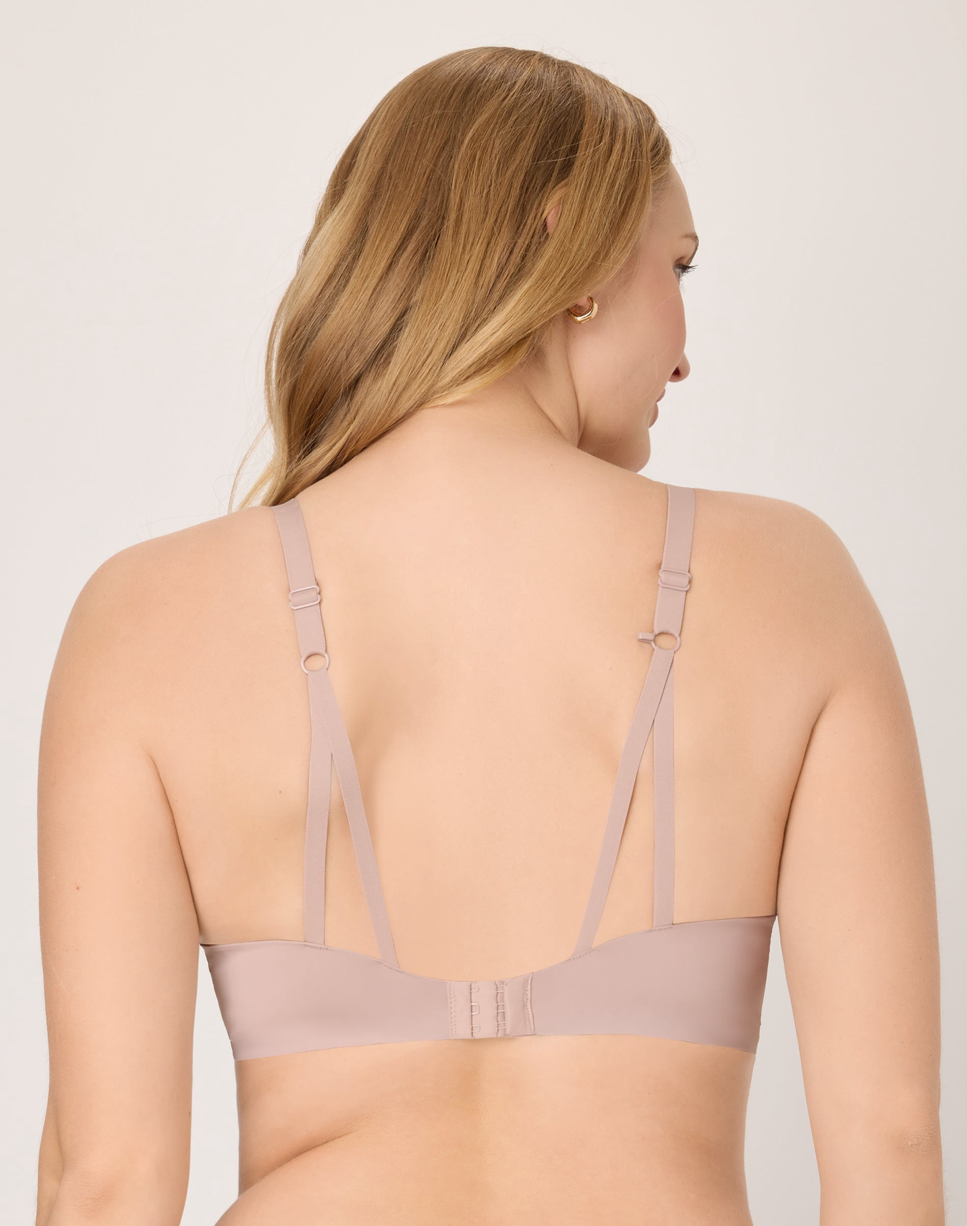 Maidenform Barely There Underwire T-Shirt Bra Open Neckline Convertible Straps Women's DM2321