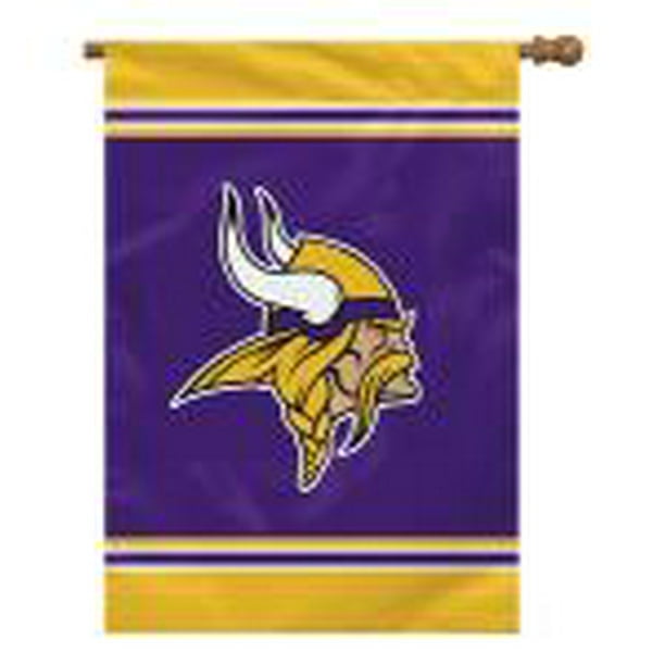 Minnesota Vikings Maison Bannière 28" x 40" 1- Face