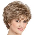 thumbnail image 3 of Fluffy short hair wish wig wig headpiece, 3 of 6