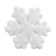 thumbnail image 2 of Cojín decorativo de copo de nieve | Cojín decorativo de terciopelo para sofá cama | Cojín lumbar para silla de oficina y asiento de coche | Cojín navideño blanco de 15.74 x 15.74 pulgadas, 2 of 5