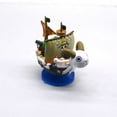 thumbnail image 1 of 7cm Anime One Piece Ship Figure Luffy Model Toy Super Cute Mini Boat THOUSANDSUNNY Going Merry Assembled Model Action Figure, 1 of 7