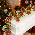 thumbnail image 1 of Decoraciones de Navidad Al Aire Libre 6Ft Navidad Ratán Needlework Ratán en Forma de Cola de Perro Decoración de Fiesta de Navidad Decoración de Casa Decoraciones de Navidad Interior, 1 of 6