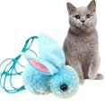 thumbnail image 4 of Juguete Interactivo Colco para Gato Conejo Puerta Colgante Azul, 4 of 6