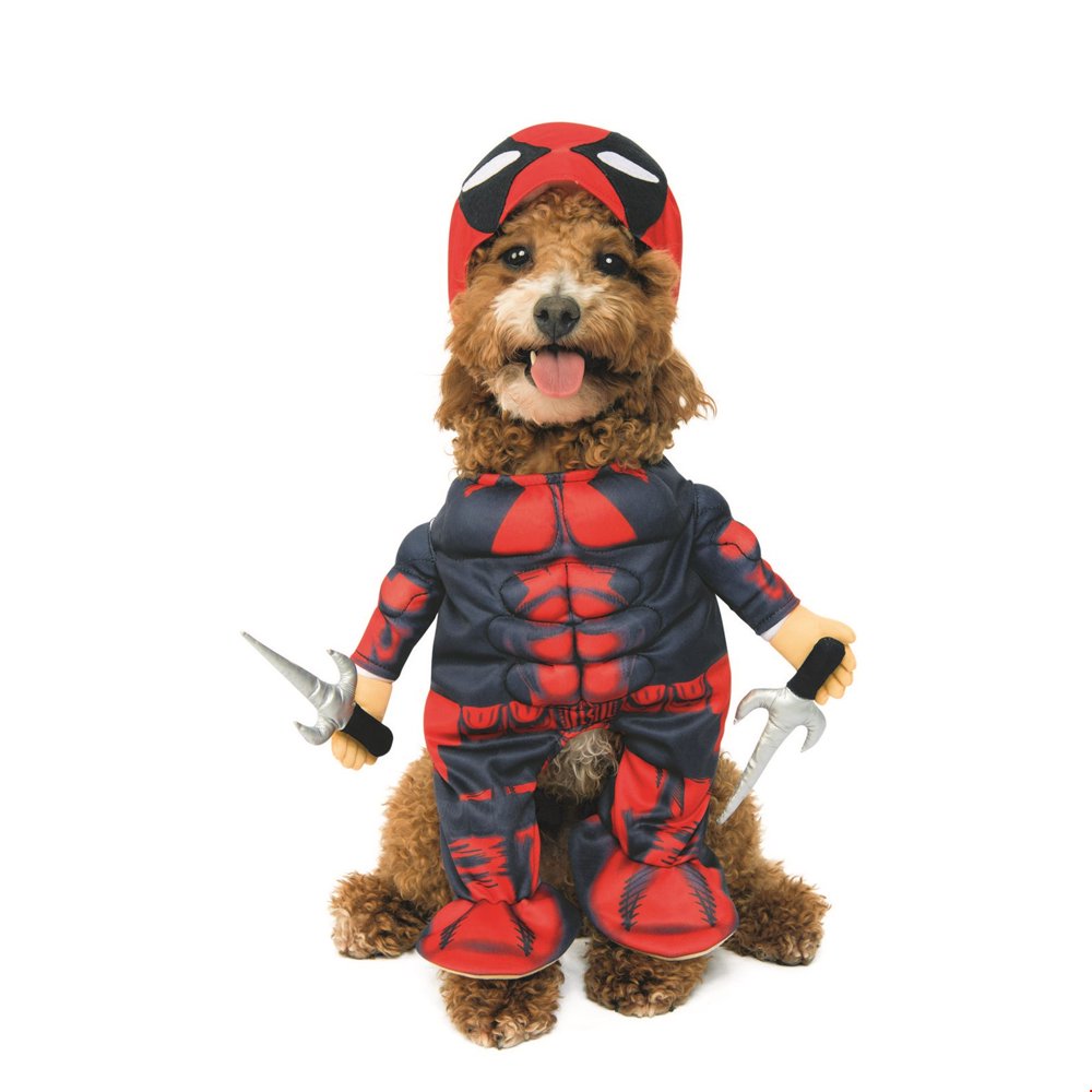 Deadpool Pet Halloween Costume - Walmart.com - Walmart.com