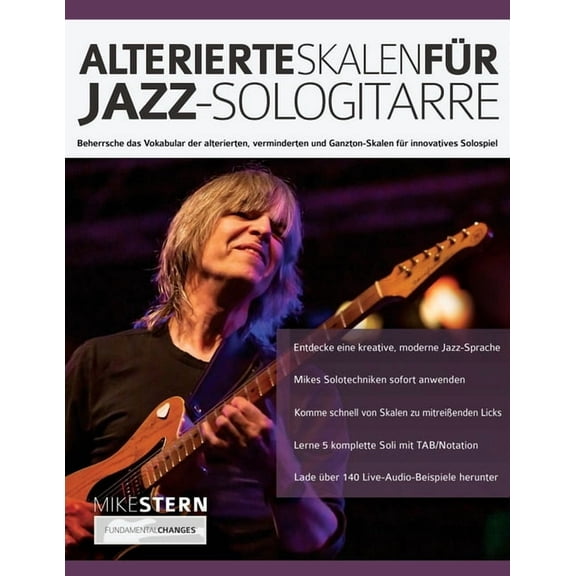 Alterierte Skalen für Jazz-Sologitarre (Paperback)