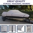 thumbnail image 2 of SBU Boat Cover Compatible for Bayliner 205 BR 2003 2004 2005 2006 2007 2008 2009 Storage, Travel, Lift, 2 of 5