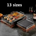 thumbnail image 2 of Smokeless Portable BBQ Grill Korean Japanese Barbecue Grill Charcoal BBQ Oven Alcohol Stove Household Non-stick korean bbq table, 2 of 9