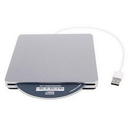USB Slot in DVD Drive Write Burner External Drive, Plug-and-play for MacBook, for MacBook Pro, for MacBook Air or other PC/ Laptop with USB