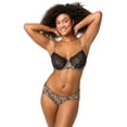 thumbnail image 3 of Adored by Adore Me Women’s Cara Unlined Balconette Bra, Sizes 38C-40DD, 3 of 6