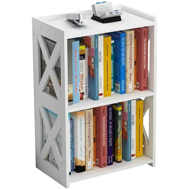 Small white bookshelf sale walmart