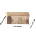 thumbnail image 4 of Tdxkok 3D Mesh Storage Bag Portable Breathable Travel Sundries Organizer Transparent Storage Pouch 9.84*5.31*2.17IN A, 4 of 5